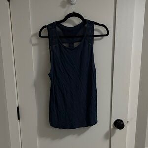 Women's Lorna Jane Navy Sleeveless Top size L